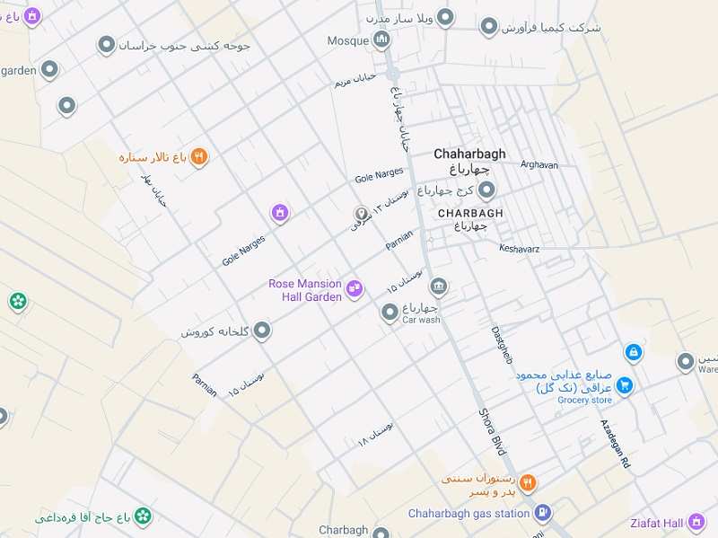 لوکیشن شایان صنعت